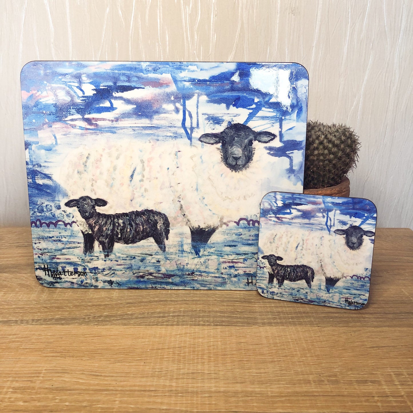 Fern & Lillian |Sheep Placemat | Farm Animal Table Mat