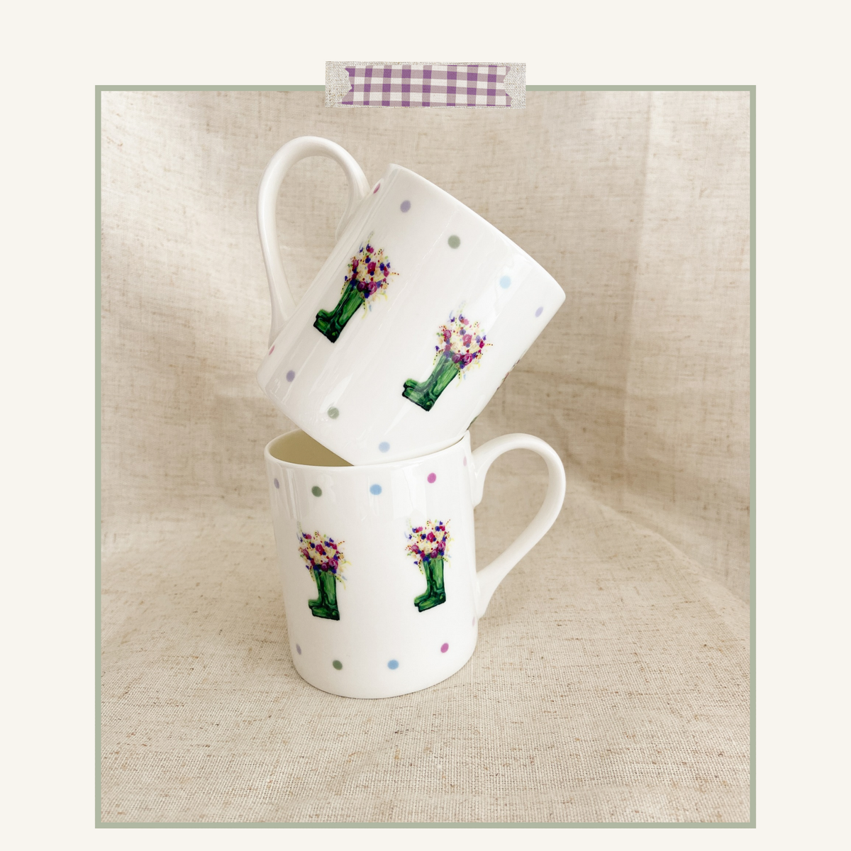 Fine Bone China Mugs