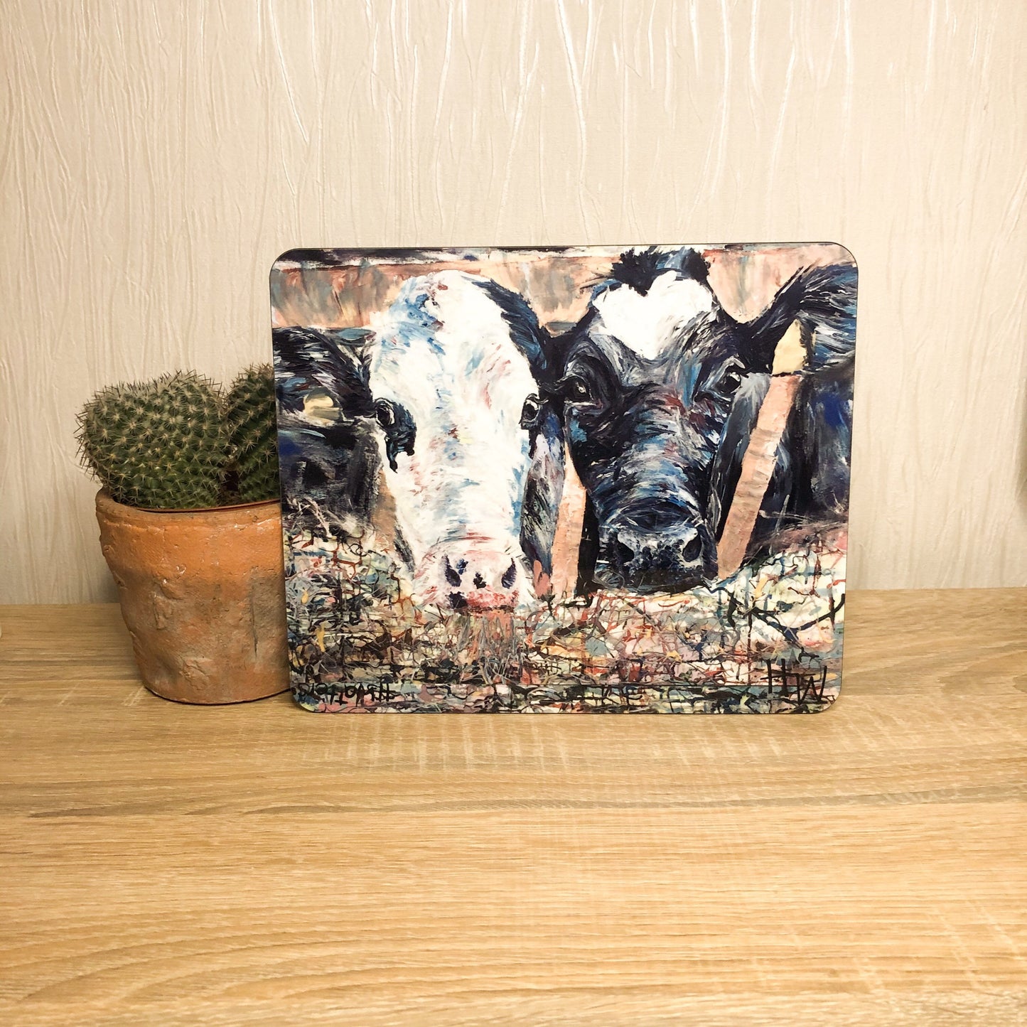 Penny & Jenny | Dairy Cow  Cow Placemat | Farm Animal Table Mat