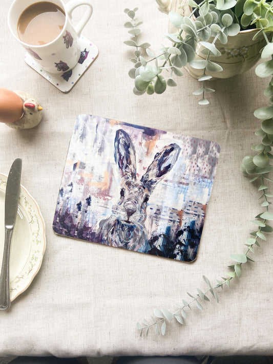 Ruby | Hare Placemat | Farm Animal Table Mat