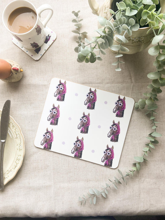 The Sunglass Ladies | Horse Placemat | Country Kitchen Table Mat