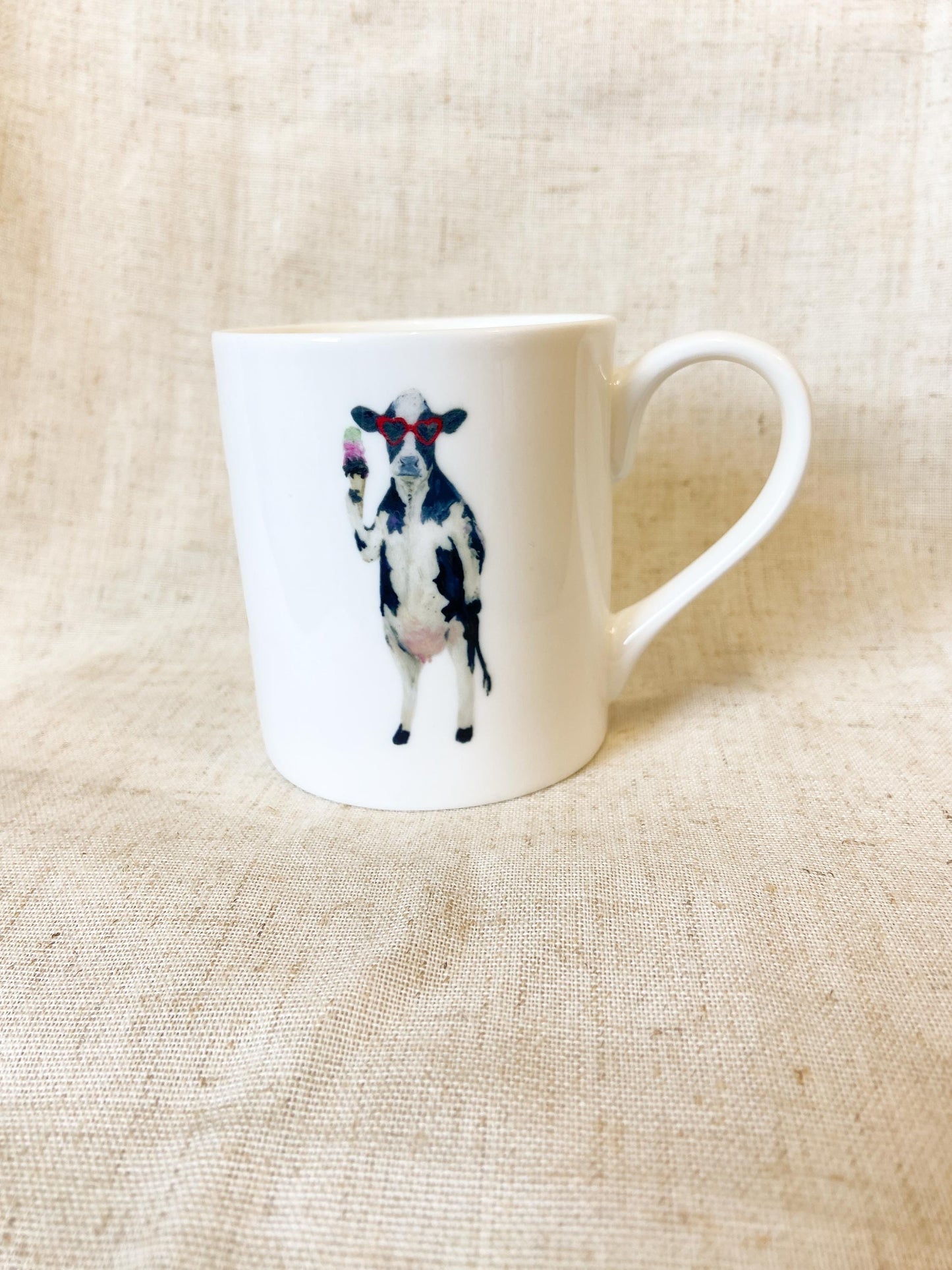 Holiday Cow | Cow Fine Bone China Mug | 10 oz