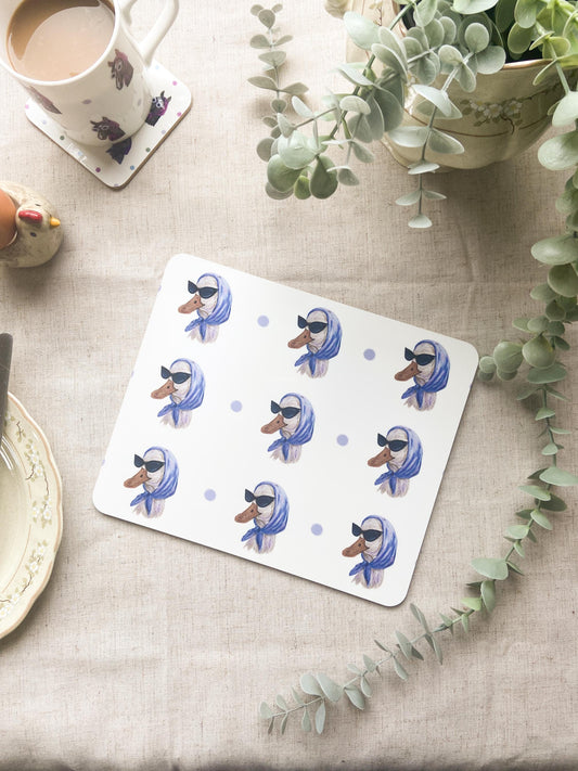 The Sunglass Ladies | Duck Placemat | Country Kitchen Table Mat