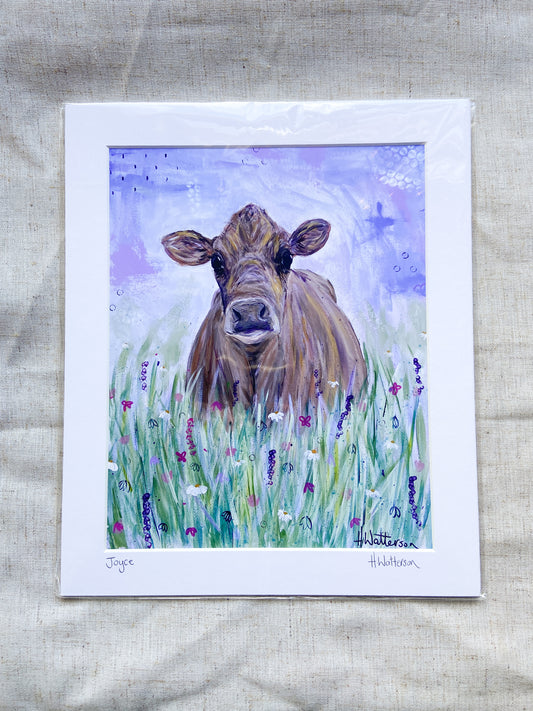 Joyce | Jersey Cow Print | Colourful Farm animal Print