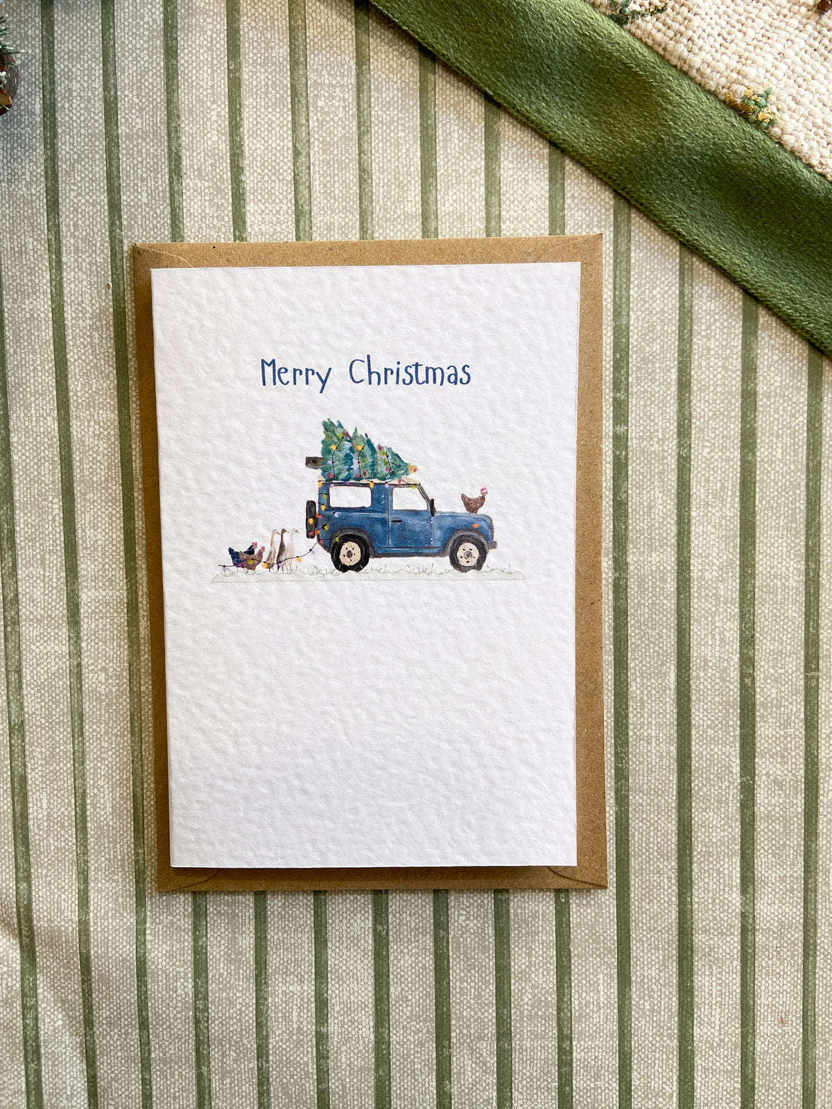 Christmas Cards - Pack of 6 Christmas on the Farm