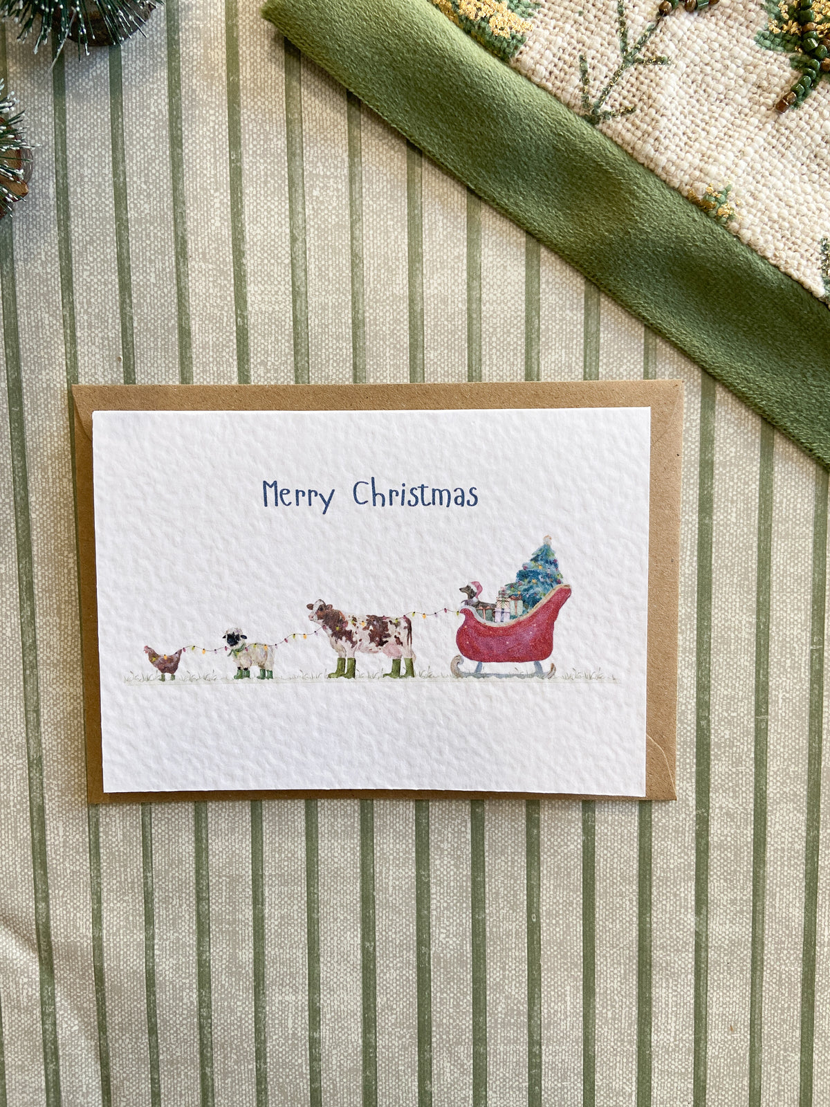 Christmas Cards - Pack of 6 Christmas on the Farm