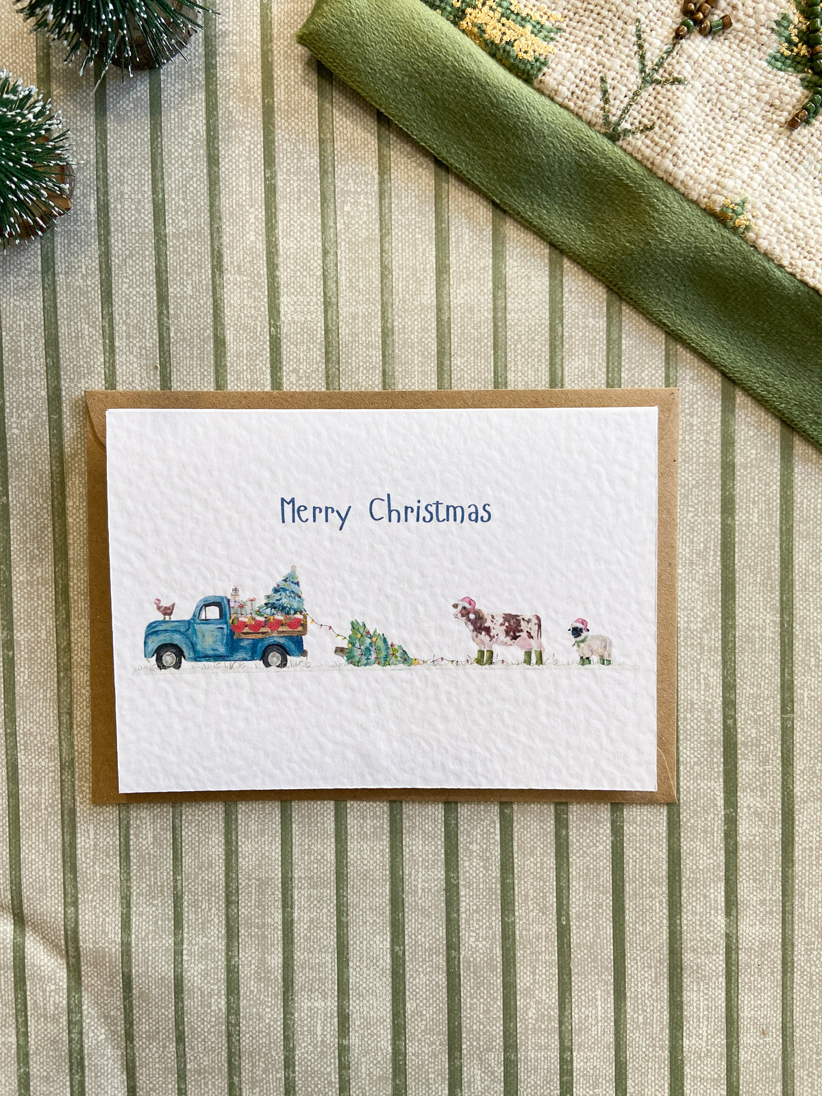 Christmas Cards - Pack of 6 Christmas on the Farm