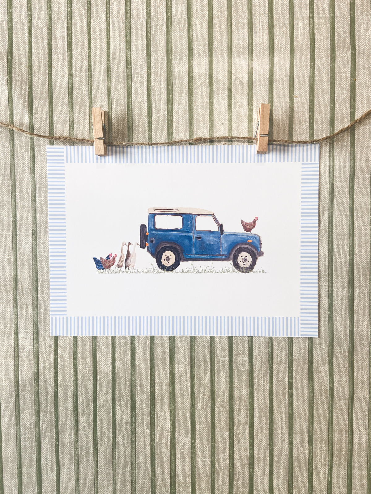 Land Rover & Friends | A5 Print