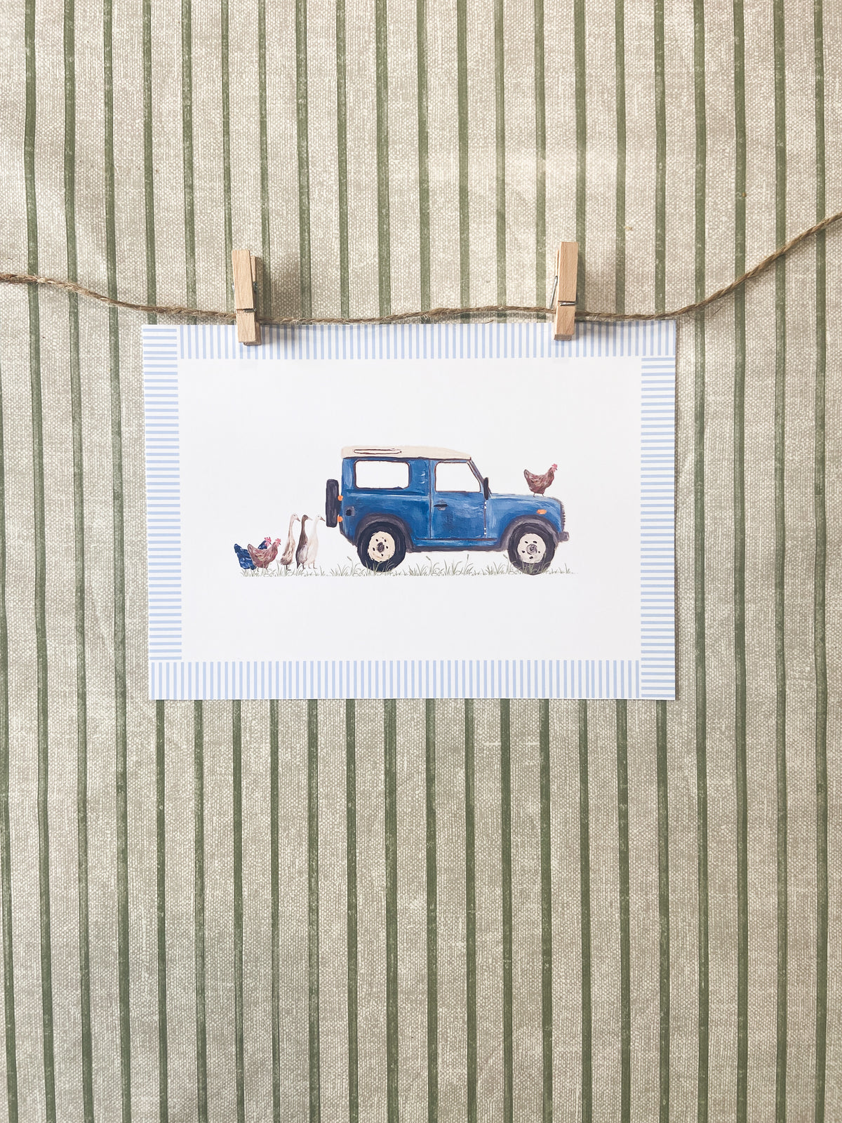 Land Rover & Friends | A5 Print
