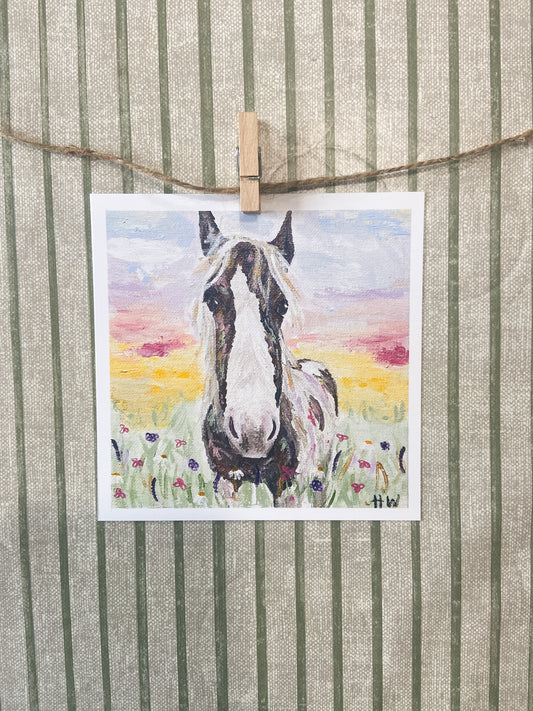 Flo | 5x5" Print