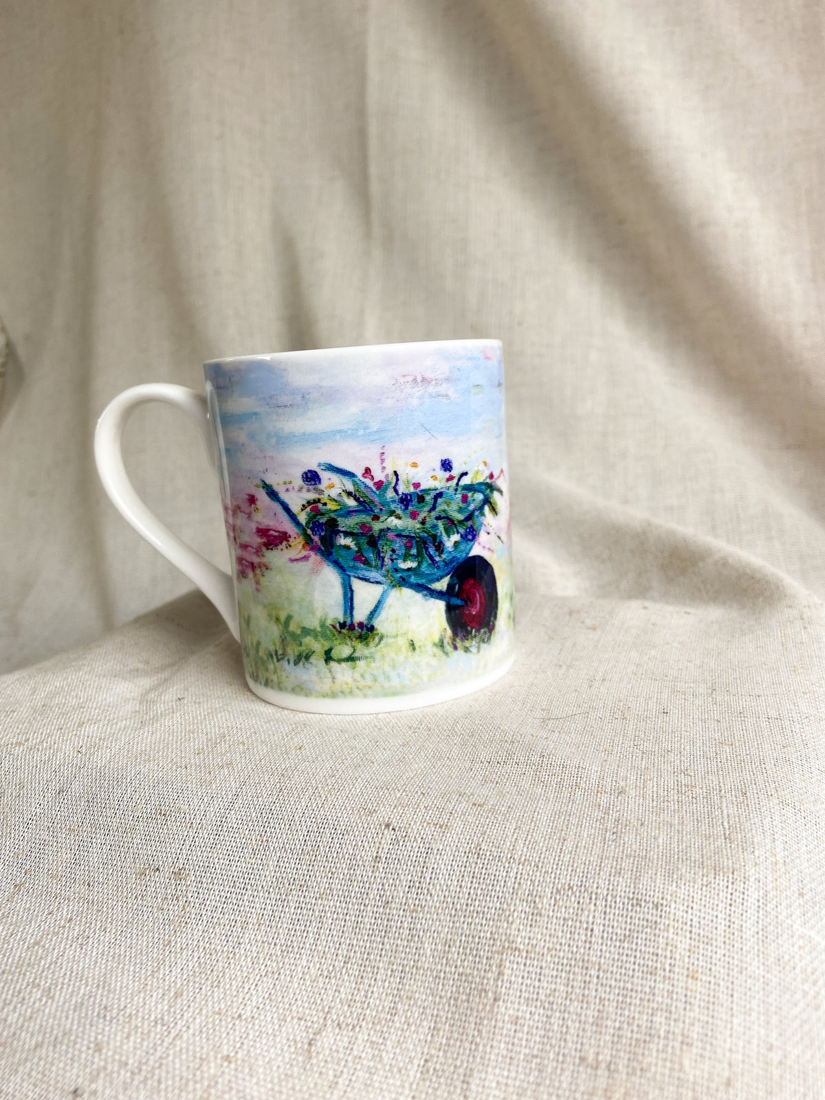 The Wheelbarrow | Fine Bone China Mug | 10 oz