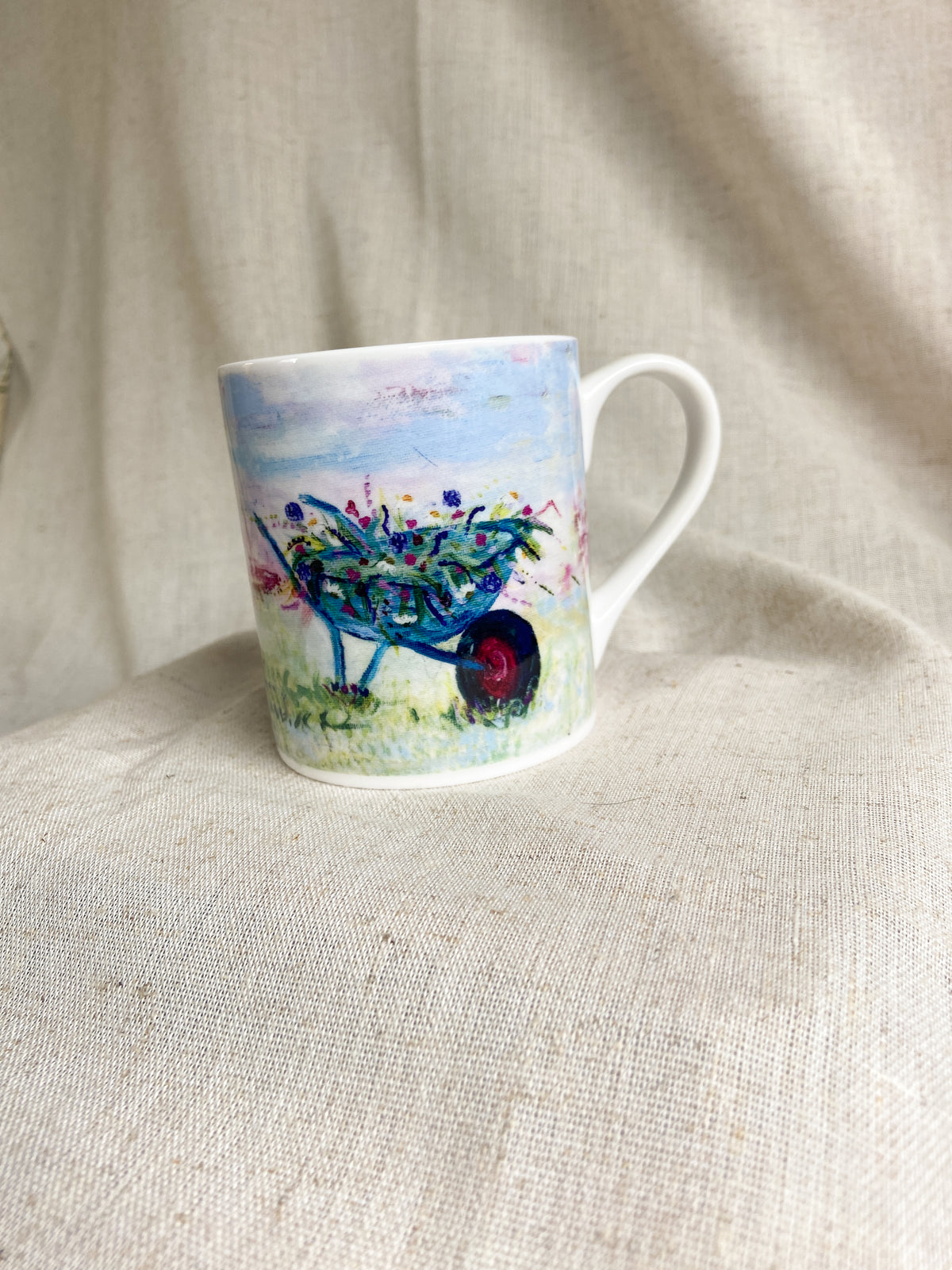 The Wheelbarrow | Fine Bone China Mug | 10 oz