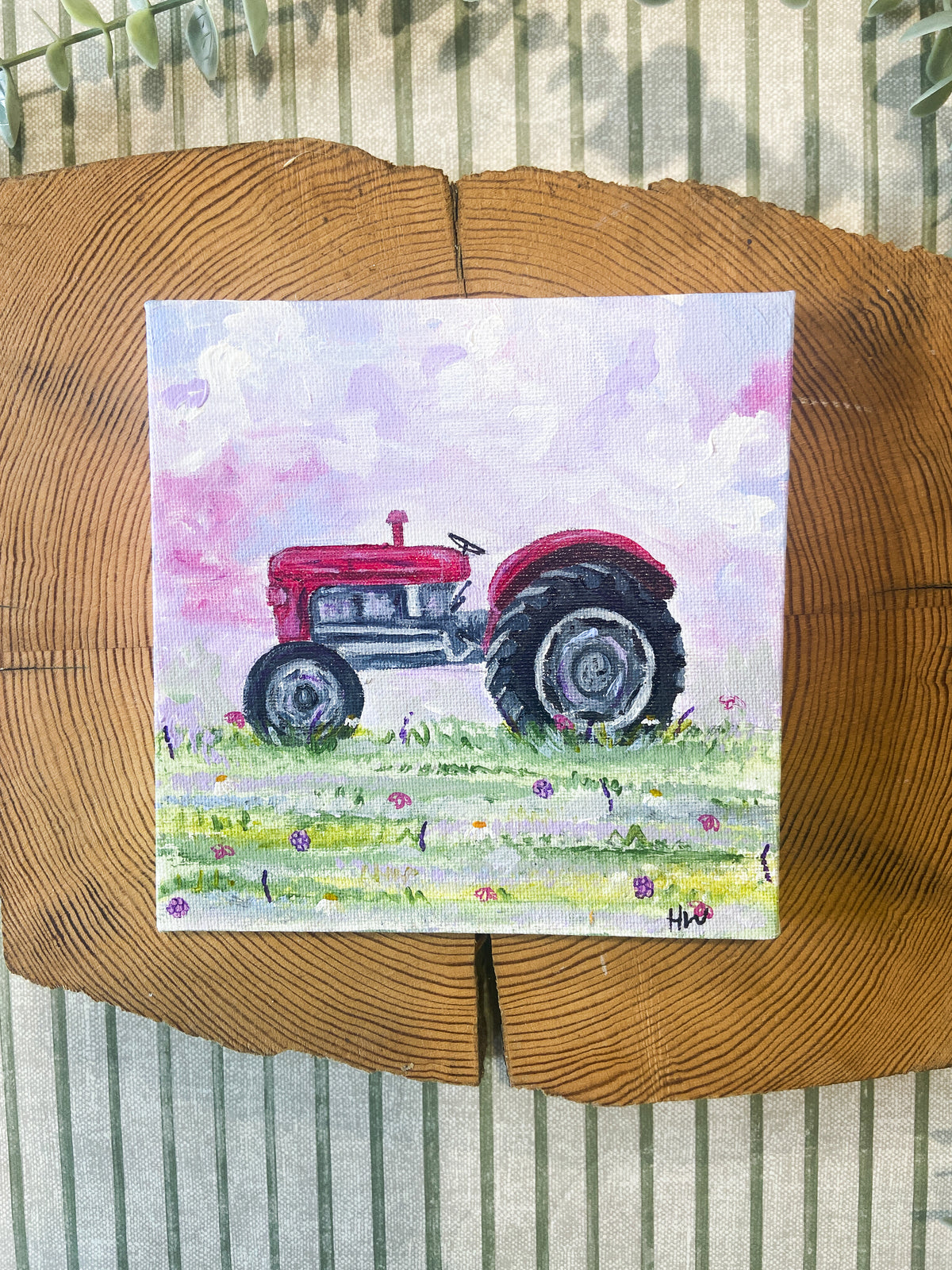 "The Wee Fergie" | Original Mini Painting  |  H. Watterson Art