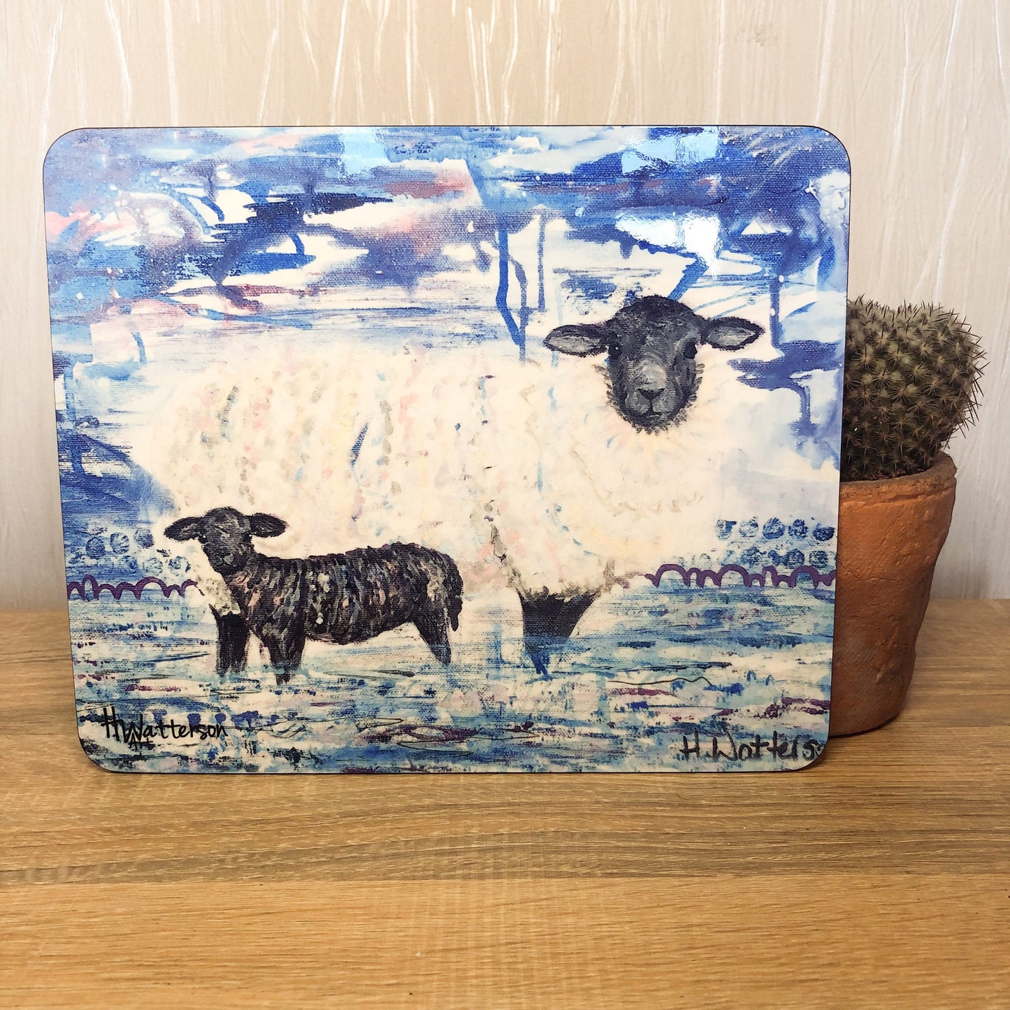 Fern & Lillian |Sheep Placemat | Farm Animal Table Mat